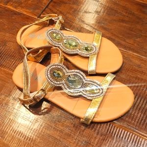 Sparkly Sandals Girl Size 12